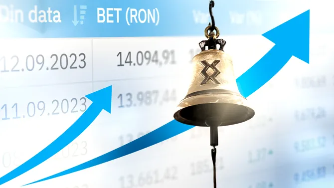 Bursa de la București a închis cu o apreciere de 1,49% până la un nou MAXIM istoric. Transgaz conduce în topul creșterilor din BET