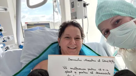 Mesajul EMOȚIONANT al Laviniei, pacienta de la Floreasca, după ce a aflat că ministerul Sănătății îi va plăti costurile tratamentului