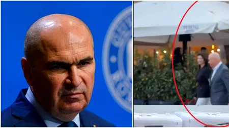 Cum a fost primit Bolojan la Oradea după moțiune. Imagini cu premierul și concubina sa, păziți de jandarmi și la restaurant