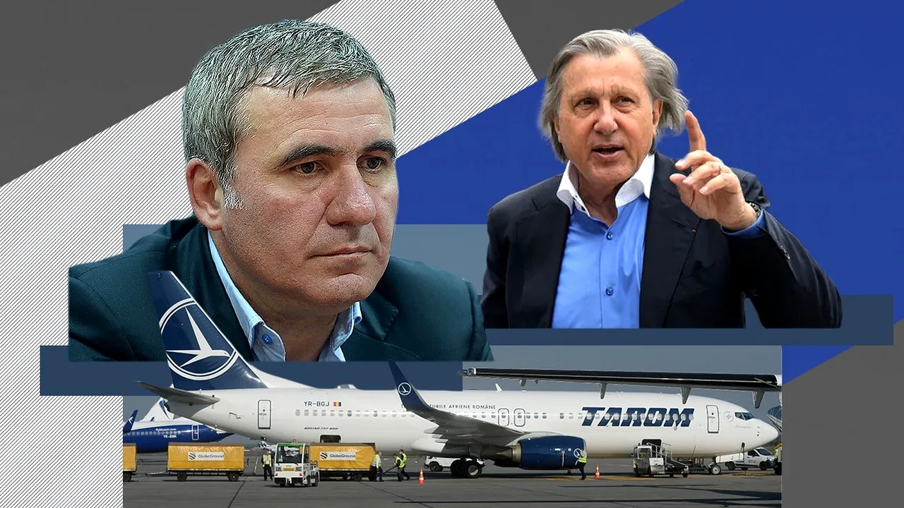 Incidentul Tarom de la Bruxelles aduce aminte de clipele de groază trăite de Gică Hagi, Ilie Năstase sau Gheorghe Zamfir, în „avionul frunzei”