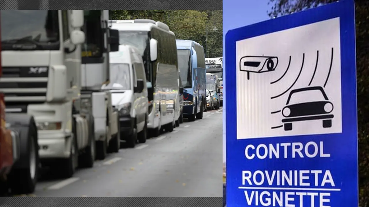 Vignetele de tranzit pentru camioane/camionete prin București, doar on-line din 2024. Cum și de unde se pot obține