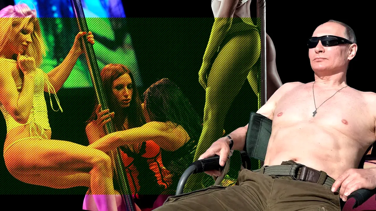 Vladimir Putin și-a dus prietenii într-un club de striptease erotic deținut de fosta sa amantă / Încearcă să își consolideze relațiile zdruncinate din cauza războiului - presa britanică