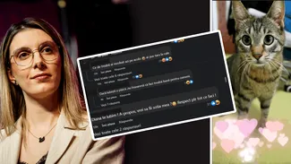 Diana Buzoianu i-a dedicat un clip „de serviciu” pisicii pe care „a angajat-o” la minister: Aoleu, te-am speriat, fato? Ce comentarii a primit