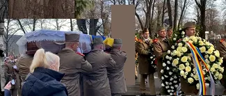 VIDEO | Peste 100 de oameni l-au condus pe ultimul drum pe academicianul Răzvan Theodorescu. Funeraliile s-au desfășurat cu onoruri militare