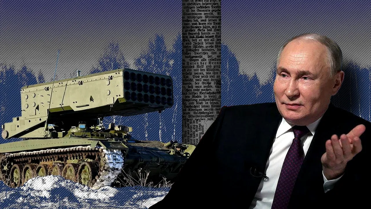 Rusia plusează în războiul cu dronele ucrainene. Putin aruncă în luptă mai multe aruncătoare grele de flăcări TOS-1A Solntsepek, cu protecție anti-UAV. „Element cheie în teatrul de operațiuni”