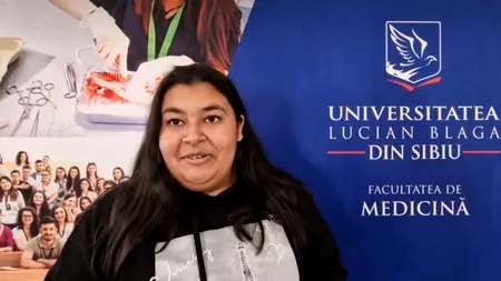 Lidia a fost ABANDONATĂ la naștere, dar acum studiază Medicina la Sibiu. „Vreau să ajut oamenii”