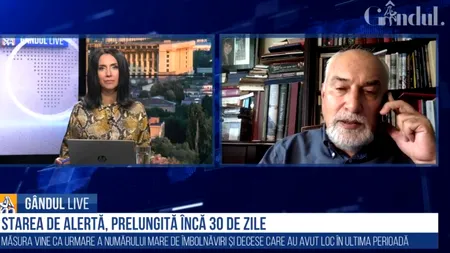 GÂNDUL LIVE. Varujan Vosganian, purtător de cuvânt ALDE: „Am impresia că majoritatea parlamentară va vota proiectul de lege privind carantinarea și izolarea”