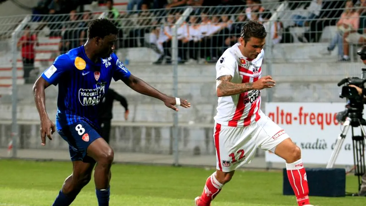 Mutu a marcat primul său gol pentru Ajaccio