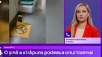 O șină a străpuns podeaua unui tramvai, pe linia 32. Circulația a fost întreruptă mai bine de o oră