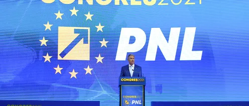 Congresul PNL. Klaus Iohannis: ”Sub scuza confruntării democratice firești nu se pot ascunde anumite derapaje și atacuri la persoană”