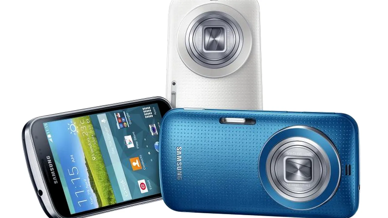 Samsung a lansat Galaxy K zoom, un smartphone-cameră cu senzor de 20 MP