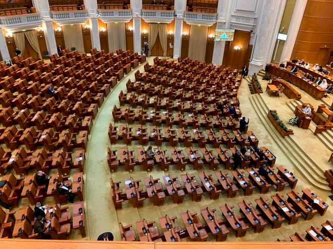 Discursul Dianei Șoșoacă, în timpul ședinței solemne comune a Camerei Deputaţilor şi Senatului, în Parlament, dedicată sărbătoririi Zilei de 1 Decembrie