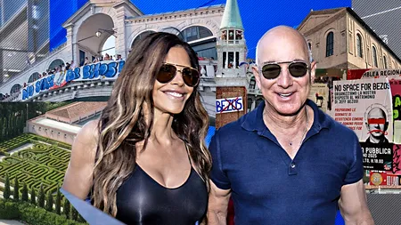 Jeff Bezos și Lauren Sánchez au schimbat locul în care va avea loc NUNTA lor. Unde se află noua locație