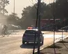 Imagini spectaculoase de la INCENDIUL din zona ansamblului rezidențial Doi Cocoși, din Capitală, deținut de familia lui Cristi Borcea