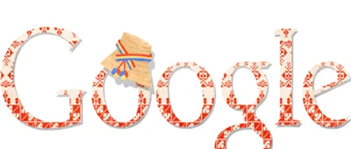 Ziua Națională a României. Google sărbătorește Ziua Națională a României printr-un logo special