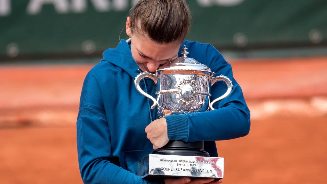 Primaria București, ceremonie pentru Simona Halep trofeu Roland Garros