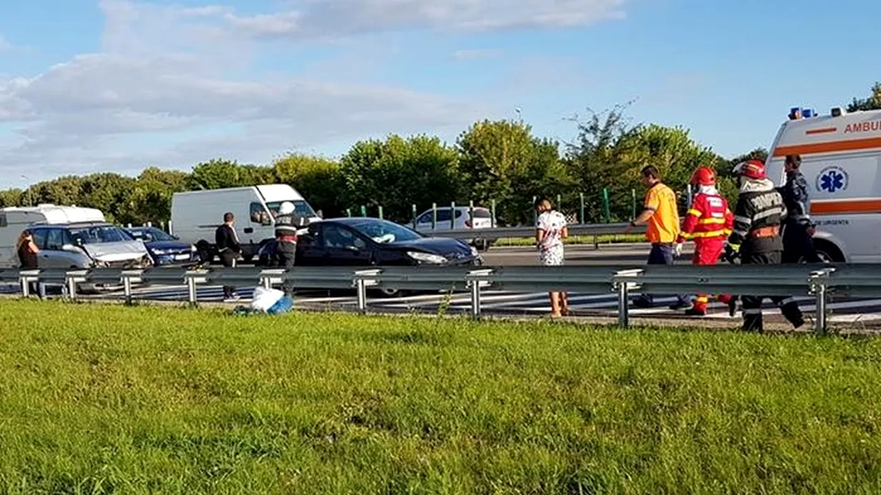 Circulație întreruptă pe drumul către mare. Coloane de mașini pe trei kilometri