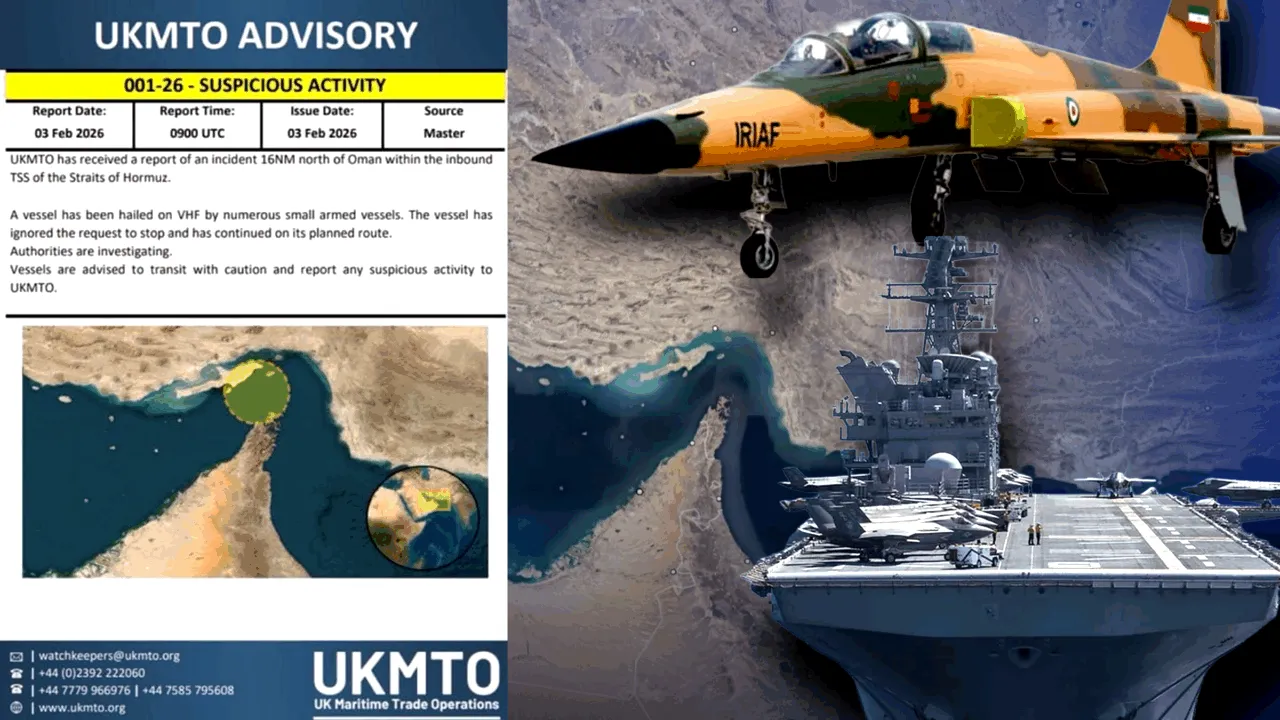 Tensiuni în strâmtoarea Hormuz: Ambarcațiunile iraniene au încercat să intercepteze o navă SUA