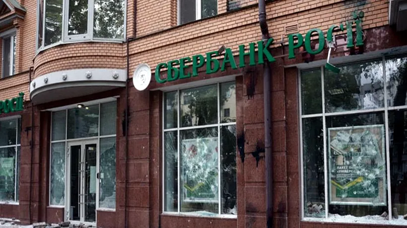 Explozii la sediile a două agenții ale unei bănci rusești din Kiev
