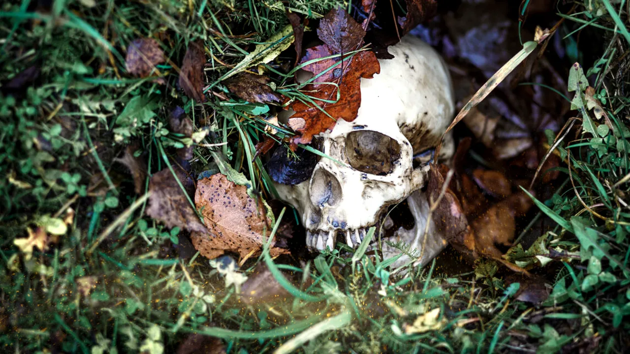 CRANIU uman, descoperit lângă un bârlog de urs din județul Buzău. Acesta ar aparține unui localnic, dispărut în urmă cu 3 luni