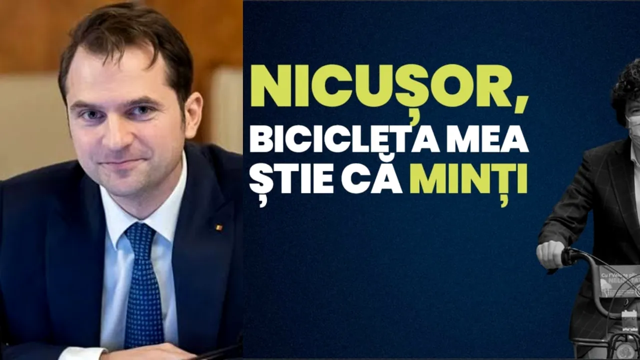 Sebastian Burduja, despre EȘECUL lui Nicușor Dan, cu privire la pistele pentru bicicliști: 