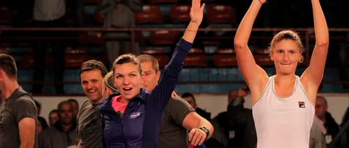 Simona Halep victorie în fața Irinei Begu