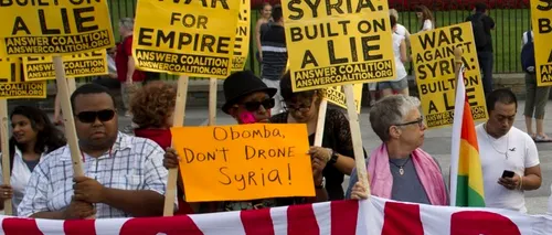 Manifestații la New York și Paris, pe tema intervenției în Siria