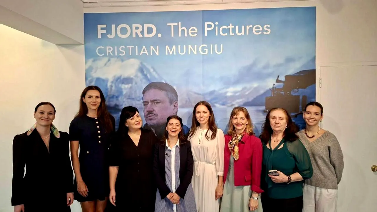 Mirabela Grădinaru a mers la Institutul Cultural Român din New York, unde a vizitat expoziția „FJORD. The Pictures”, semnată de Cristian Mungiu