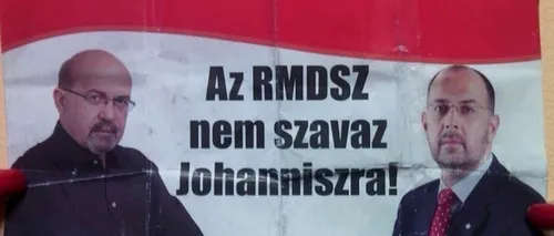 UDMR face o sesizare la BEC după apariția unor pliante anti-Iohannis, în limba maghiară