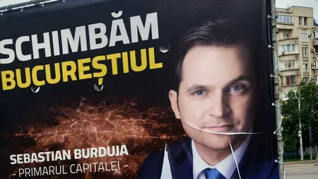 Sebastian Burduja depune PLÂNGERE PENALĂ, după ce i-au fost rupte panourile electorale. „E un semn bun că deranjăm”