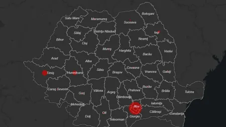 HARTA INTERACTIVĂ a cazurilor de coronavirus din România, dar și situația LIVE la nivel global (VIDEO)