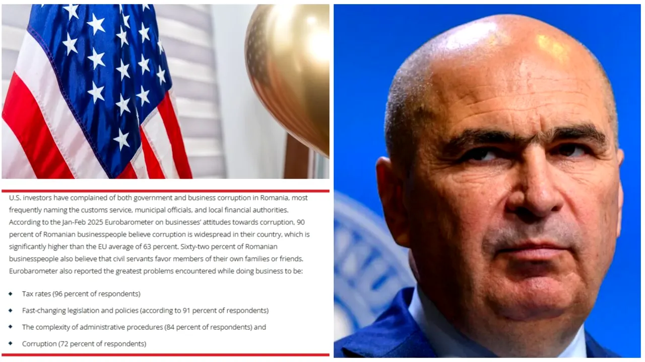 Raportul Departamentului de Stat al SUA despre România, în 2026: Investitorii americani consideră corupția 