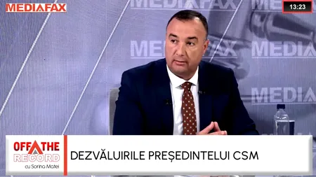 Președintele CSM, Liviu Odagiu, respinge acuzațiile: „CSM nu a întocmit niciun fel de liste negre”