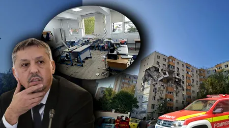 Copiii și cadrele didactice din liceul din apropierea blocului care a explodat au fost evacuați. Școala a suspendat orele