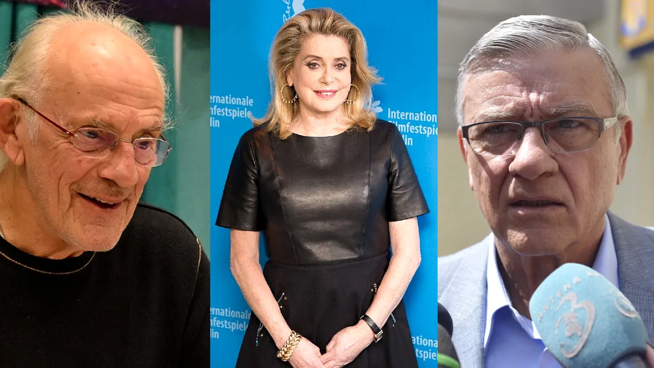 22 OCTOMBRIE, calendarul zilei: Christopher Lloyd împlinește 87 de ani, Catherine Deneuve 82. Mircea Sandu face 73 de ani
