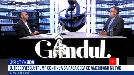 VIDEO | Bogdan Teodorescu: „Trump continuă să facă ceea ce americanii nu fac. A spart bariera corectitudinii politice și a spus lucruri pe care americanii și le doreau să le audă, dar nu le auzeau”