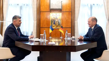 Întâlnire Marcel CIOLACU - Olaf SCHOLZ, la Palatul Victoria / „România mizează pe susținerea Germaniei pentru aderarea la Schengen”