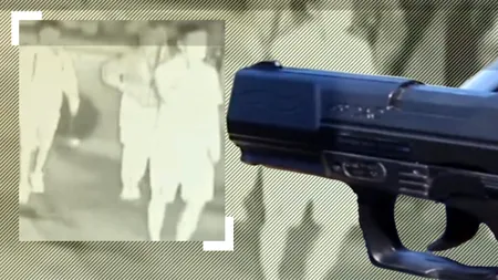 Fostul soț al unei femei din Gorj l-a împușcat pe actualul partener al acesteia. Bărbatul este căutat de poliție cu elicopterul