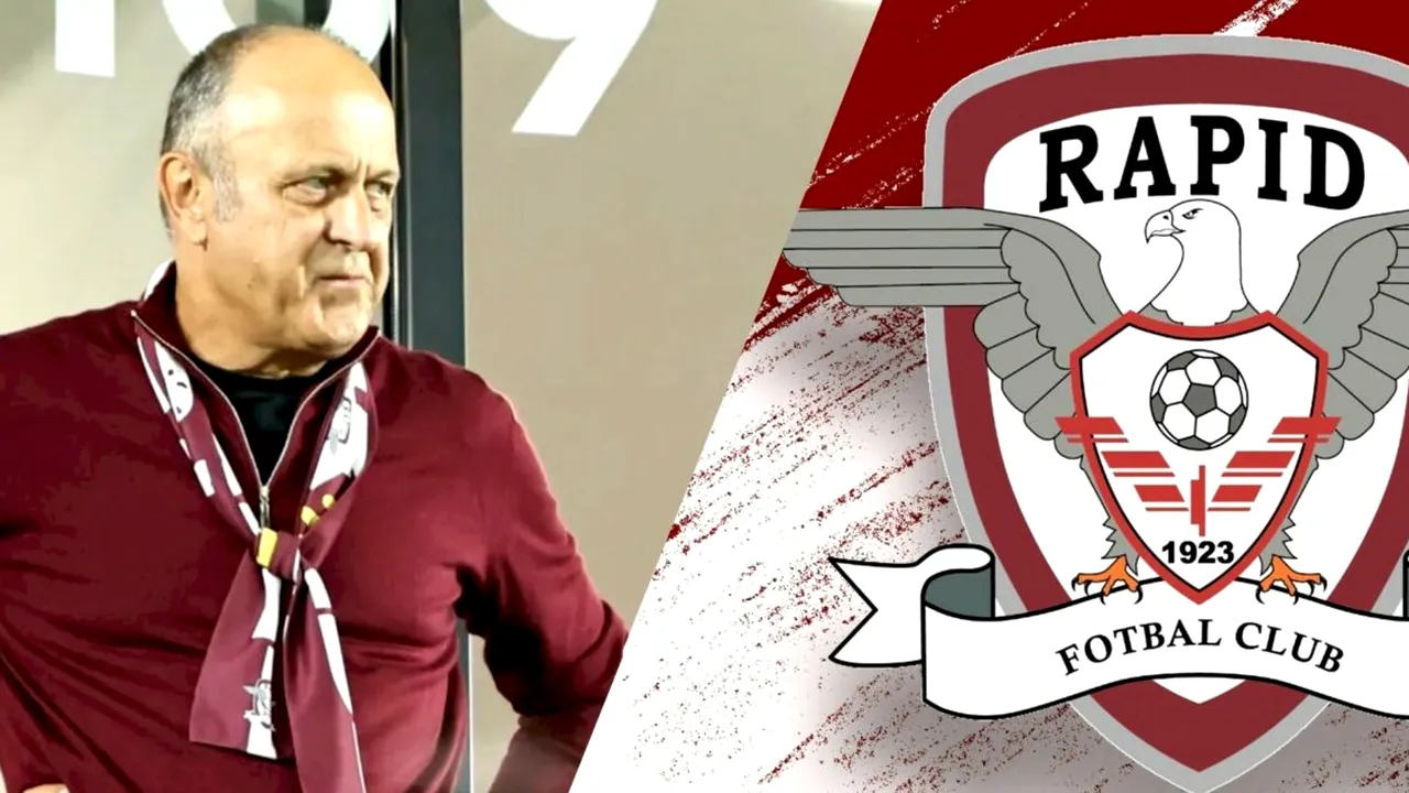Plecare de la Rapid București. Încheierea colaborării a fost anunțată de clubul condus de Dan Șucu