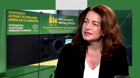 Mihaela Frăsineanu, la GÂNDUL GREEN: „Principala direcție de acțiune în 2025 este implementarea Sistemului Garanție-Returnare (SGR) la nivelul ÎNTREGII ȚĂRI”