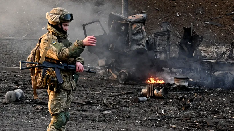 Alertă de raid aerian în mai multe orașe din regiunea Kiev. Au loc lupte pe străzile din Sumy