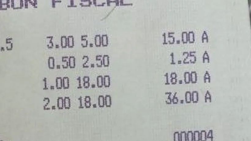Ce a fost pus să plătească un client la un restaurant din Cluj. „Jenant