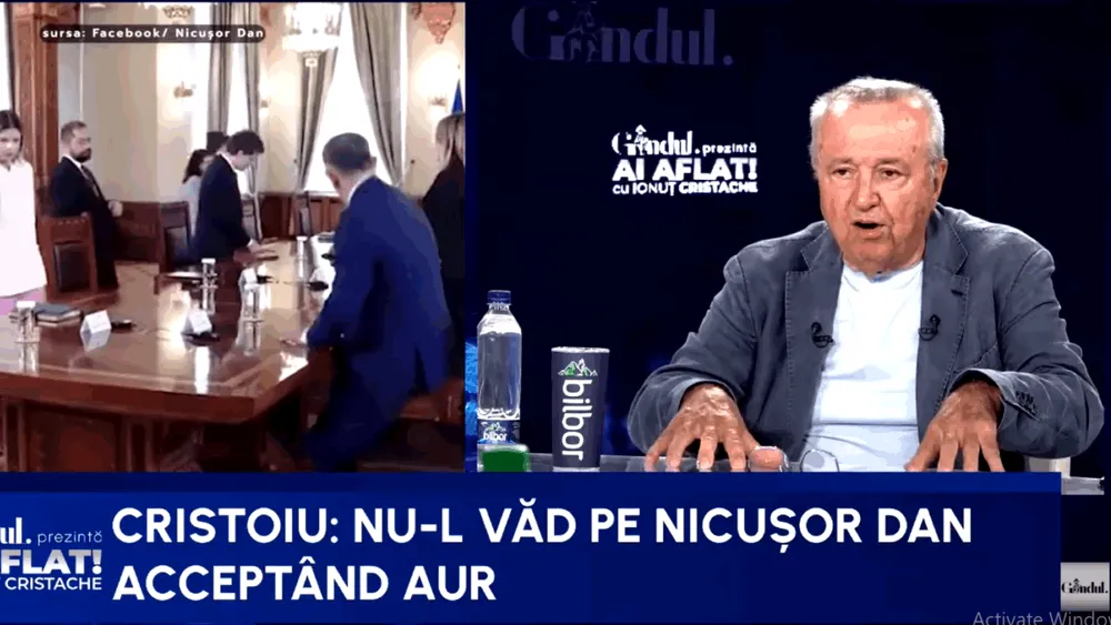 Verdictul lui Cristoiu: Nu-l văd pe Nicușor Dan acceptând AUR