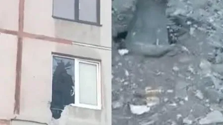 FOTO & VIDEO | Mărturii teribile din Harkov. Un tânăr grafician povestește cum au fost bombardate mai multe blocuri / Peste 20 de morți și numeroși răniți