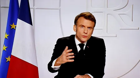 VIDEO | Macron denunță acțiunile Rusiei, inclusiv „manipularea alegerilor în ROMÂNIA” /Președintele Franței vrea dezbatere despre disuasiunea nucleară