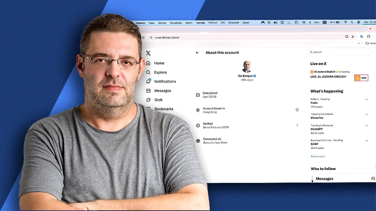 18 consilieri şi specialişti IT, în căutarea contului cu numele lui Bolojan. Patrick André de Hillerin: 