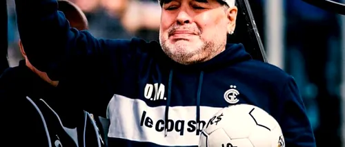 Diego Maradona, plasat în izolare, după ce a intrat în contact cu o persoană posibil infectată cu coronavirus