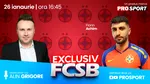 „EXCLUSIV FCSB” revine cu o nouă ediție incendiară, de la ora 16:45, pe canalul de YouTube ProSport și pe pagina de Facebook ProSport