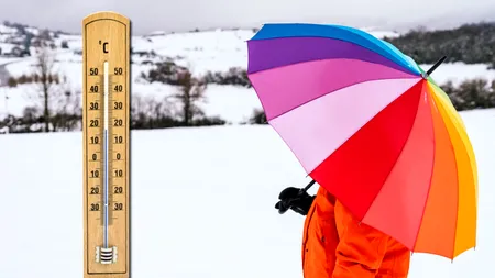Cum va fi VREMEA în luna februarie 2025. Meteorologii anunță temperaturi în scădere, lapoviță și ninsori la munte