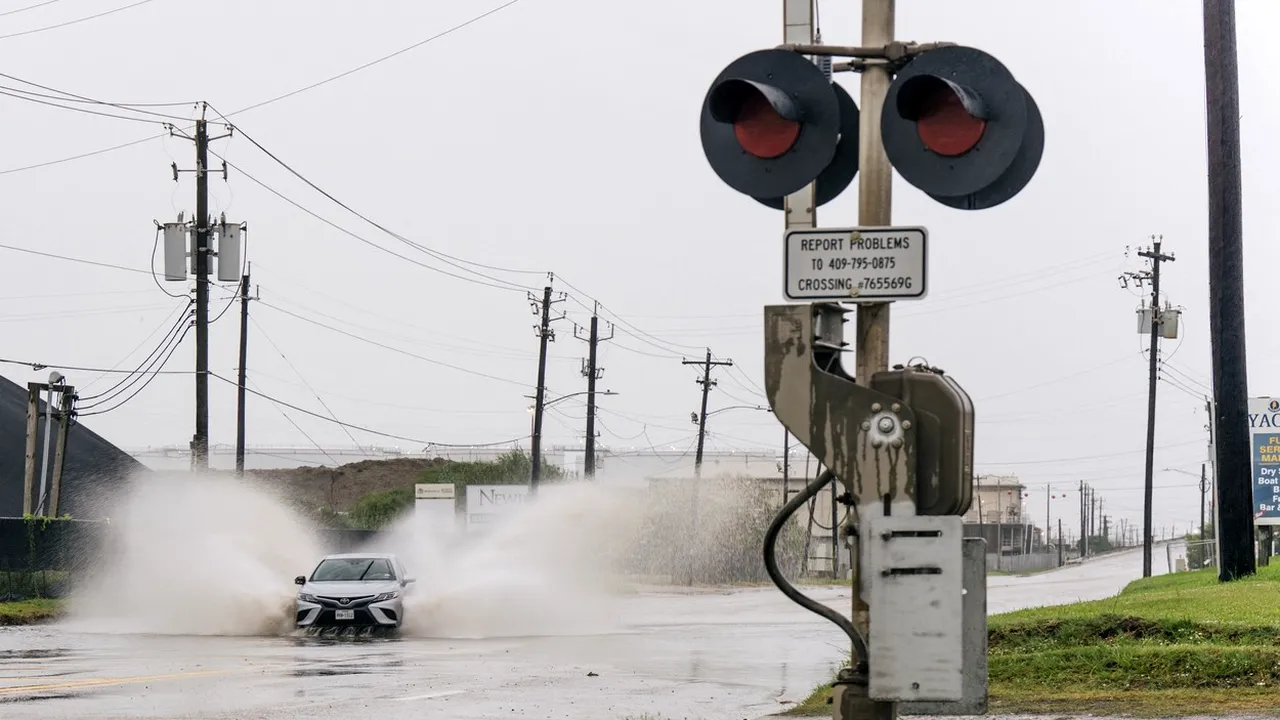 Statele Unite: Furtuna Nicholas a atins categoria de uragan și se îndreaptă spre Houston